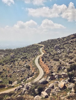 Buffavento castle road, Northern Cyprus