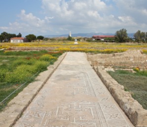 Roman mosaics in Paphos archeological park