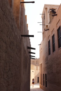 Alley in Dubai's Bastakia quarter