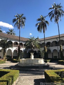 Museo San Francisco courtyard, Quito