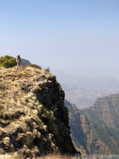 Hiking in the Simien Mountains Ethiopia