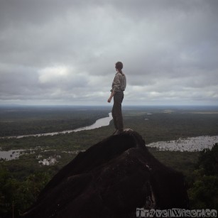 On top of Awarmie Mountain, Guyana rainforest Rewa