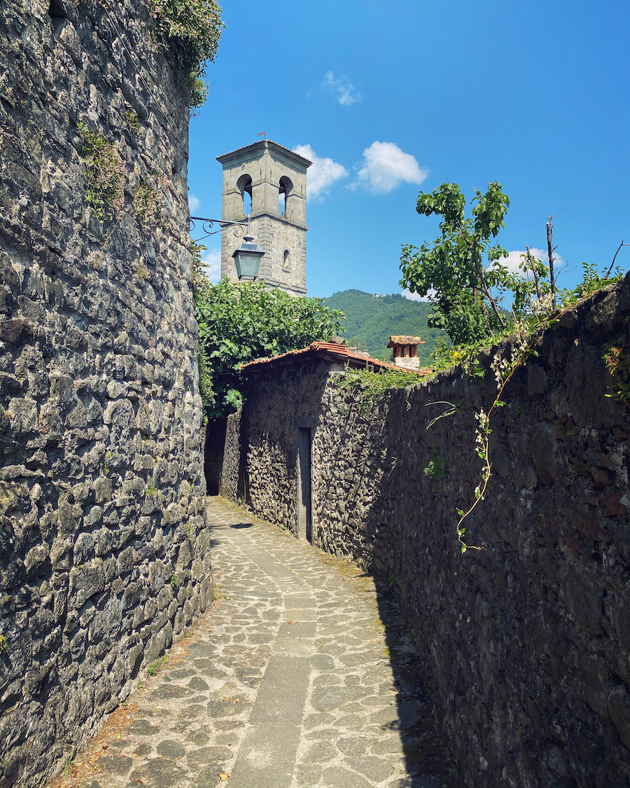 City walls, Castiglione di Garfagnana Tuscany